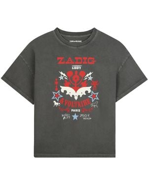 Zadig & Voltaire Zadig&Voltaire T-Shirt With Logo - Grey