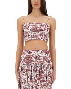 STAUD Federico" Tank Top - Red