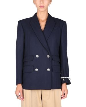 McQueen GIACCA DOPPIOPETTO SARTORIALE - Blu