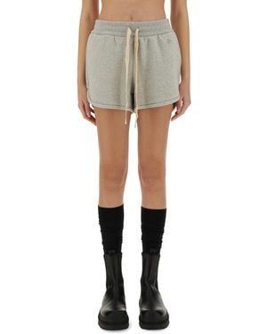 Jil Sander Cotton Terry Shorts - Grey