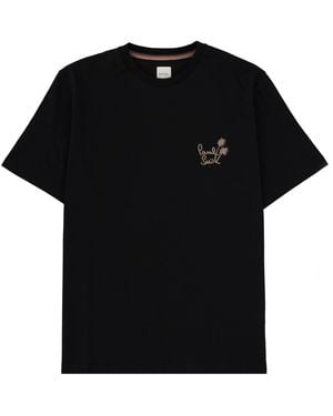 Paul Smith T-Shirt With Logo - Black