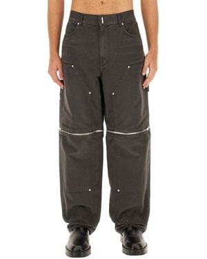 Givenchy Zip-Detail Jeans - Black