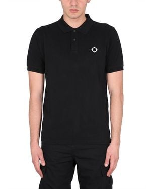 Ma Strum Ma. Strum Polo Con Logo - Nero