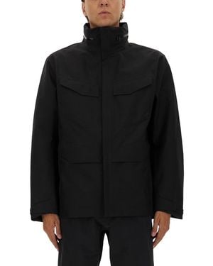Veilance Jacket With Foldable Hood - Black