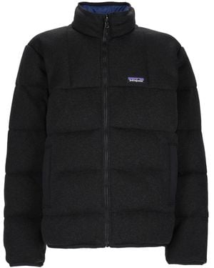Patagonia Giacca Reversibile Con Logo - Black