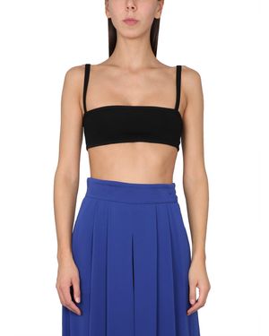 Max Mara TOP STELVIO IN VISCOSA - Blu