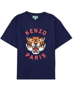 KENZO T-Shirt "Tiger" - Blue