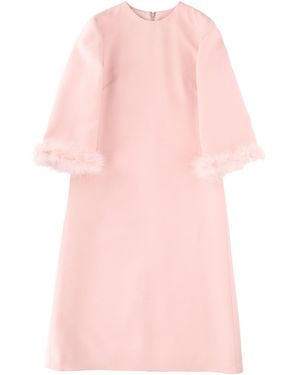Valentino Wool Mini Dress - Pink