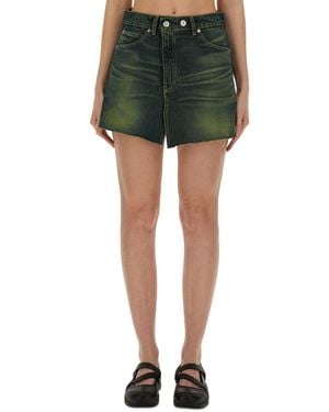Our Legacy Malibu "Cover" Skirt - Green