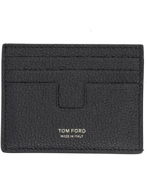 Tom Ford Portacarte "T Line" - Black