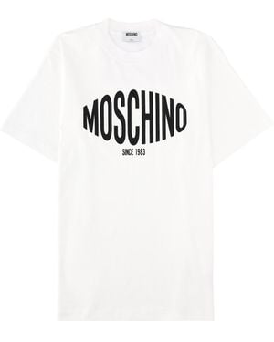 Moschino Crew Neck T-Shirt - White