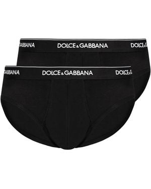 Dolce & Gabbana Dolce & Gabbana Bipack Briefs Brando - Black