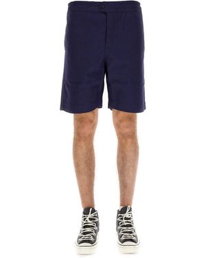 UMBRO X YMC Logo Patch Bermuda - Blue