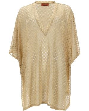 Missoni Caftano Copricostume - Natural
