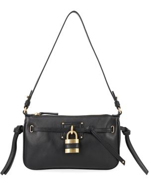 Chloé Pochette Mini Paddington Sling Con Tracolla - White