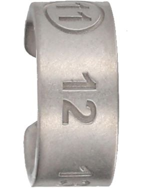 Maison Margiela Ear Cuff Number Reference - Grey