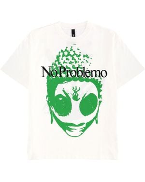 No Problemo T-Shirt With Print - Green