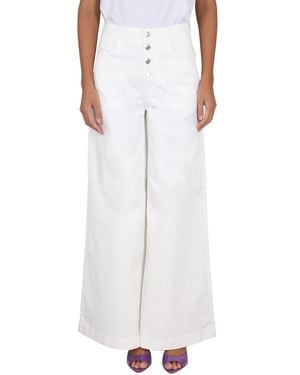 Department 5 Yoko Extraflare Trousers - White