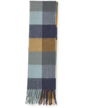 Barbour "Tattersall" Scarf - Blue
