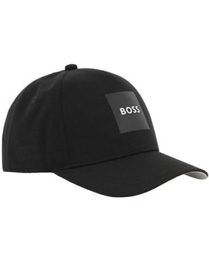 BOSS Cappello Con Visiera Con Logo - Black