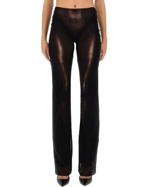 Jean Paul Gaultier Body Dust" Print Trousers - Black