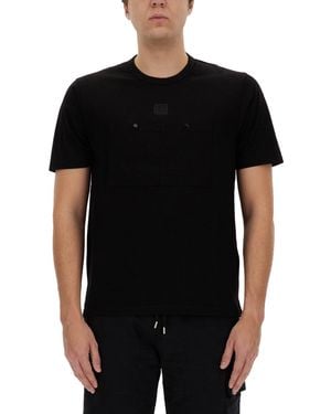 C.P. Company C. P. Company T-Shirt Con Logo - Nero