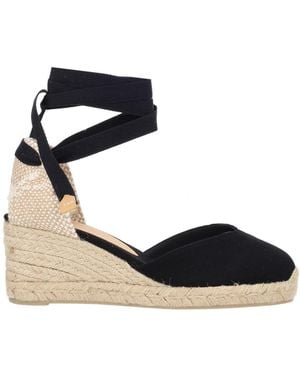 Castañer Espadrille "Clear" - Black