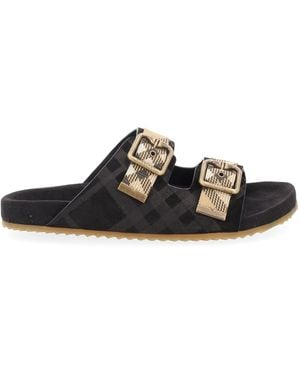 Burberry Sandalo "Mules Urchin" - Black