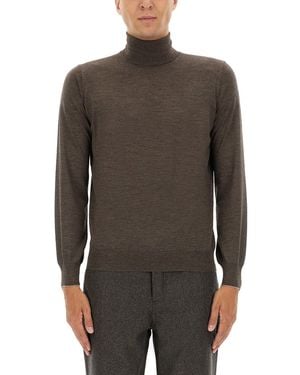 Brunello Cucinelli Turtleneck Shirt - Gray