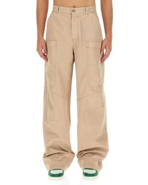 Palm Angels Parachute Trousers - Natural