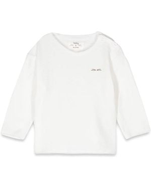 Teddy & Minou M/Long T-Shirt - White