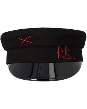 Ruslan Baginskiy Baker Boy Embroidered Bakerboy Hat - Black