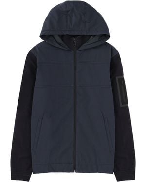 BOSS Hooded Zip Jacket - Blue