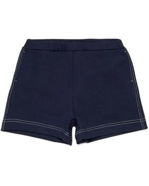 MAX&Co. Short With Logo - Blue