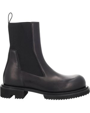 Rick Owens Boot Beatle Gabe - Black