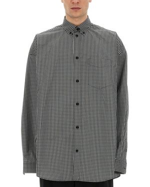 Balenciaga Oversize Fit Shirt - Grey