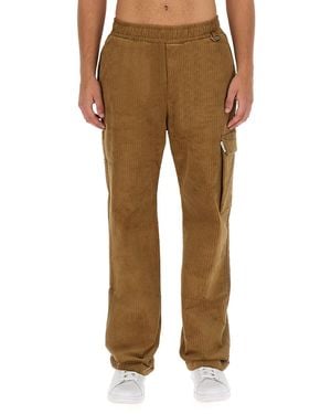 FAMILY FIRST Pantalone Cargo - Marrone
