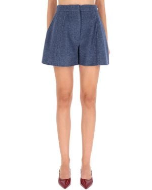 Sportmax Shorts Braiesi - Blue