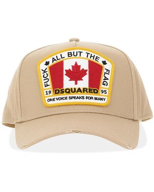 DSquared² Cappello Da Baseball Con Logo - Multicolore
