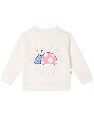 Stella McCartney Stella Mc Cartney "Ladybug" Jersey - White