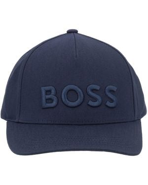 BOSS Cappello Da Baseball Con Logo - Blue