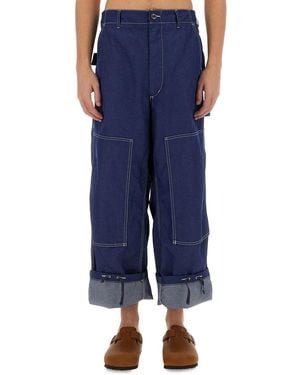 Engineered Garments Pantalone "Painter" - Blu