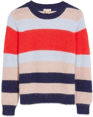 Bellerose Striped Shirt - Red