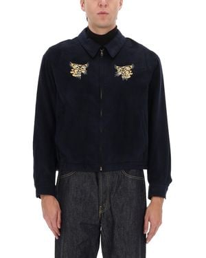 Visvim Silk Sports Jacket - Blue