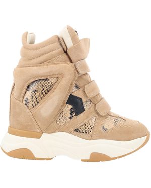 Isabel Marant Trainer "Balskee" Con Zeppa - Natural