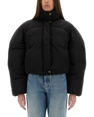 Jacquemus "La Doudoune Courte Caraco" Padded Jacket - Black