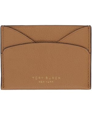 Tory Burch Card Holder "Romy" - Brown