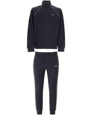 BOSS Set Tracksuit Con Logo - Blue