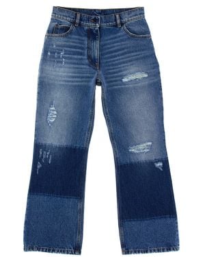 Moncler Genius Star Intarsia Jeans 8 Moncler Palm Angels - Blue