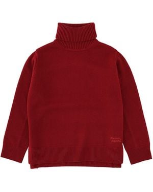 Maison Kitsuné Turtleneck Jumper - Red